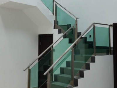 Staircase Glass Railing